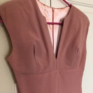 Blush Form Fitting Dress